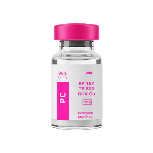 BPC-157 + TB-500 + GHK-Cu Peptide Blend - Research Grade Peptide Compound